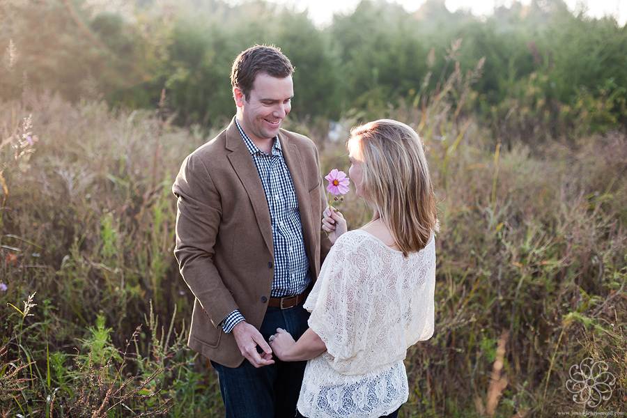 Sunrise engagement session