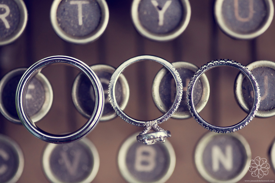 Rings on a typewriter