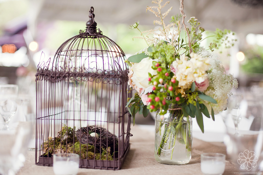 birdcage centerpieces