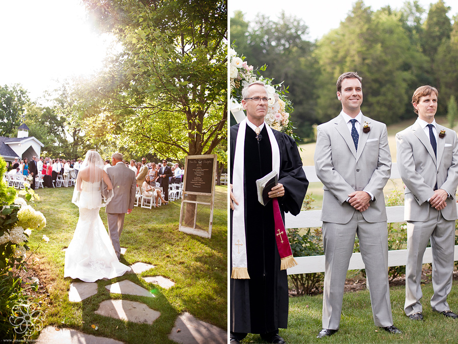 Ceremony at historic Cedarwood