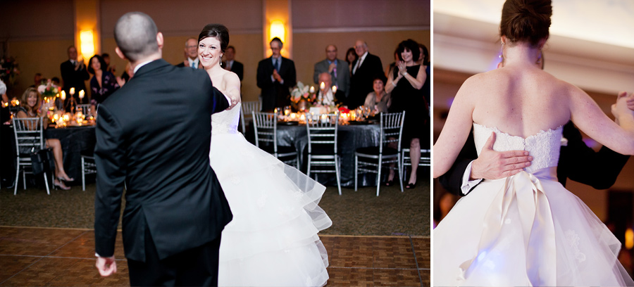 reception at Memphis botanical gardens