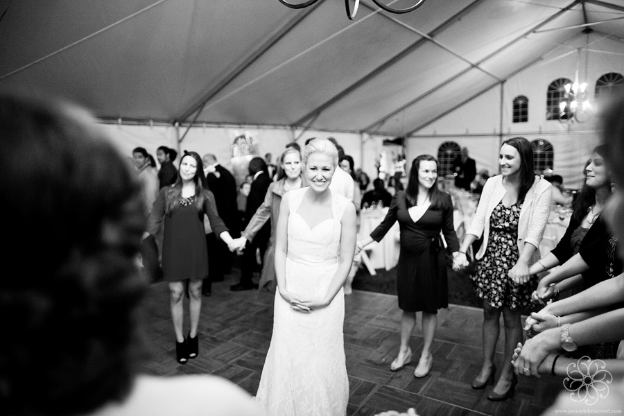 ADPi singing at reception