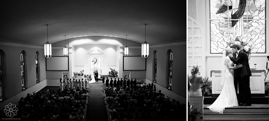 Hendersonville First UMC wedding