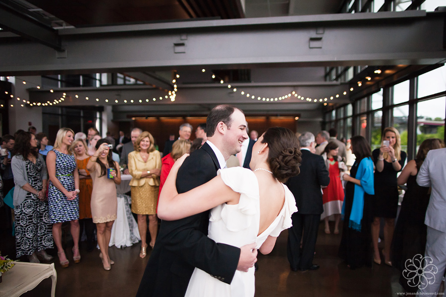 reception at the Bridge building