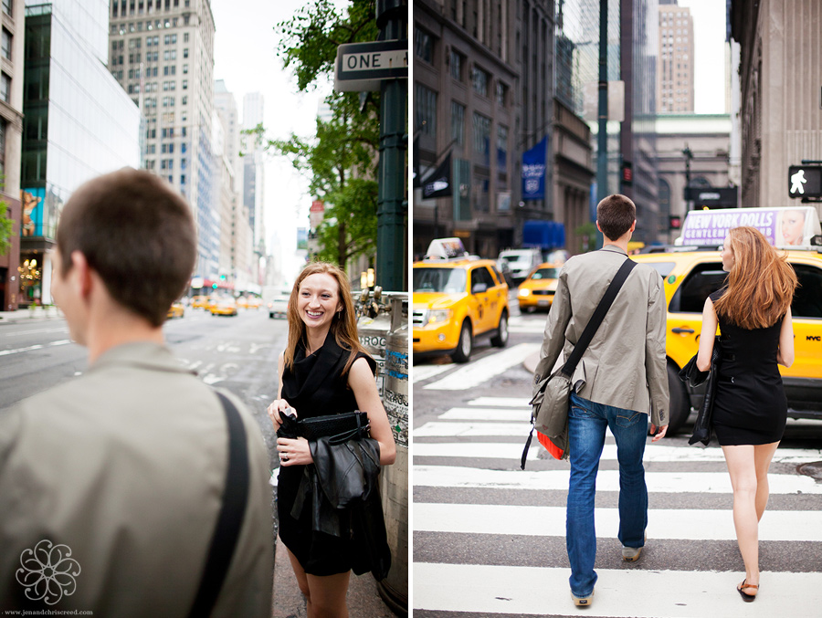 NYC engagement session 