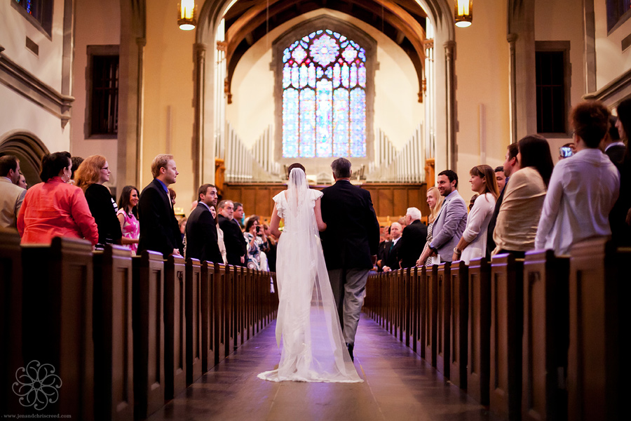 wedding at West End United Methodist