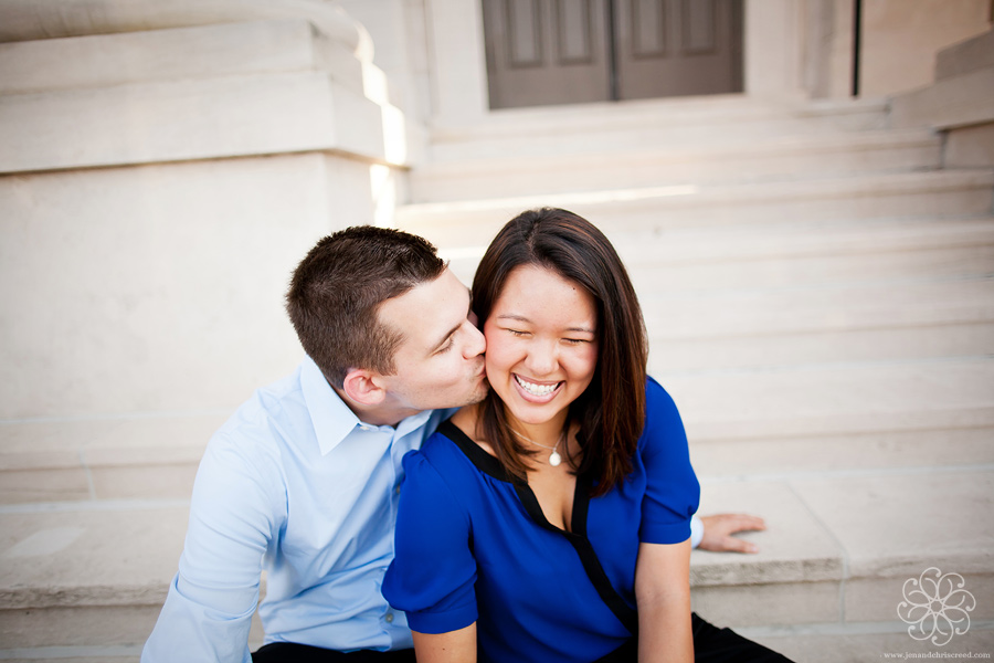 candid engagement session photos