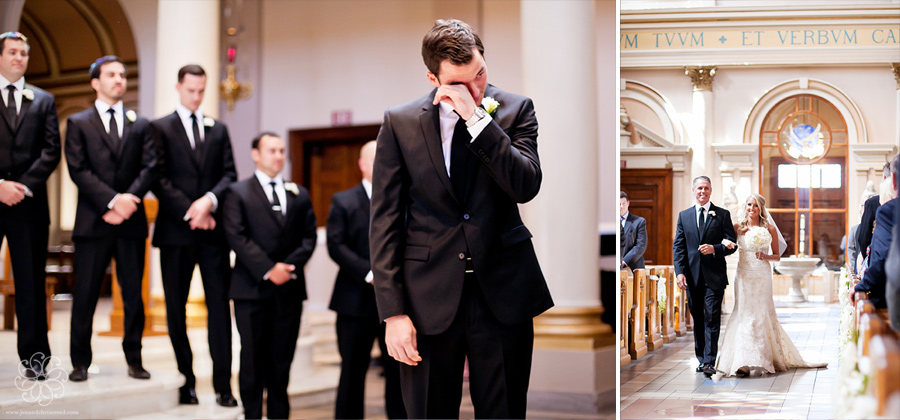 wedding at the Cathedral of the Incarnation 