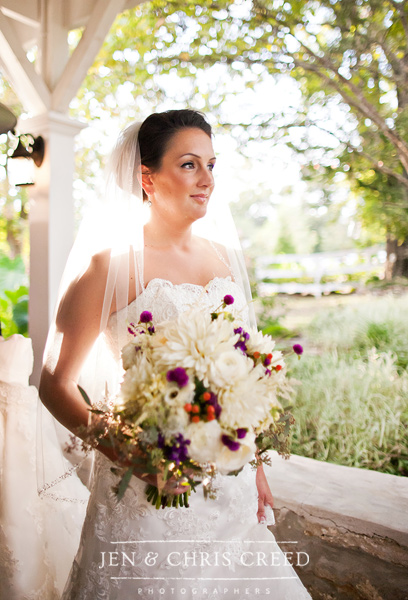 bride about to walk down the aisle