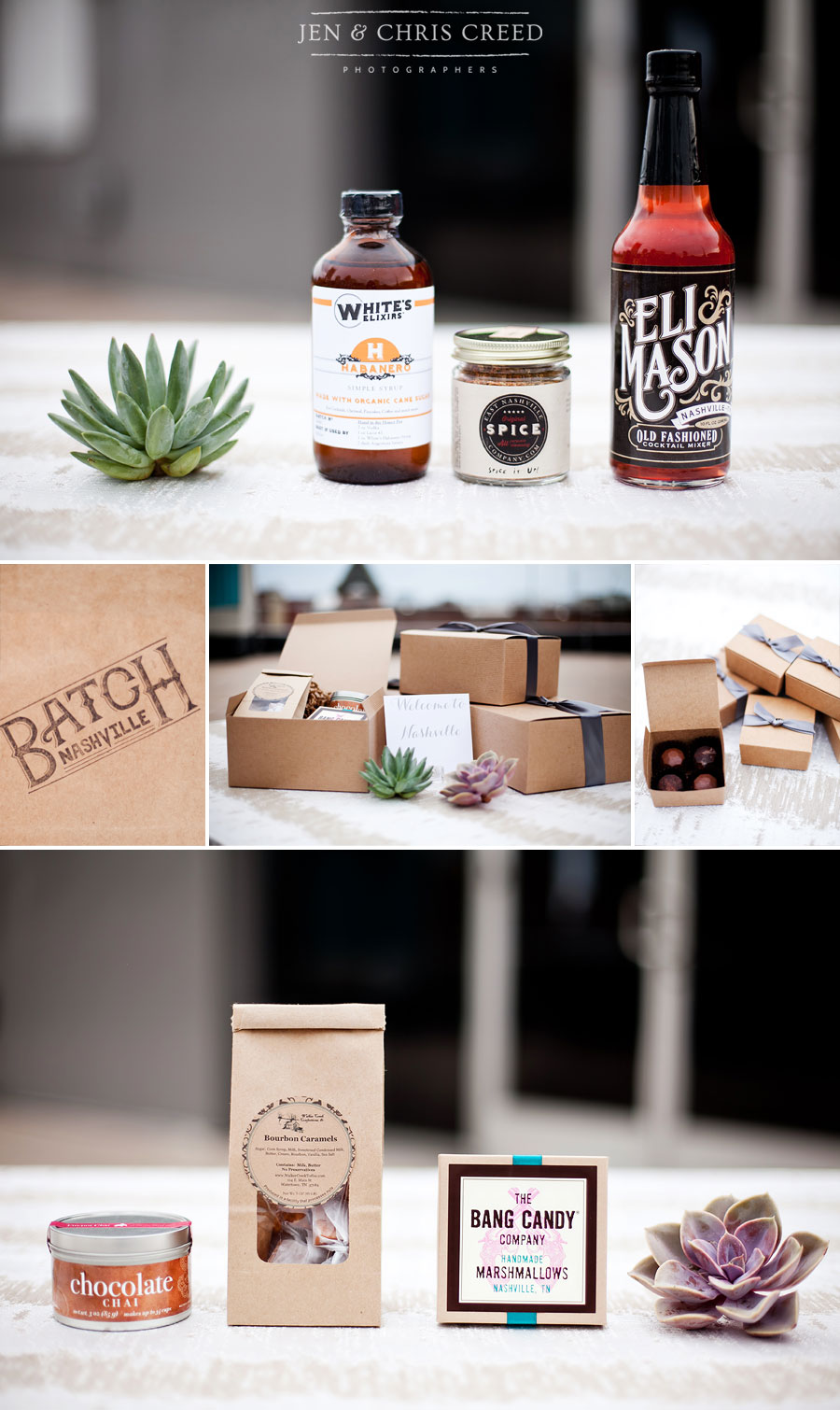welcome boxes from Batch Nashville