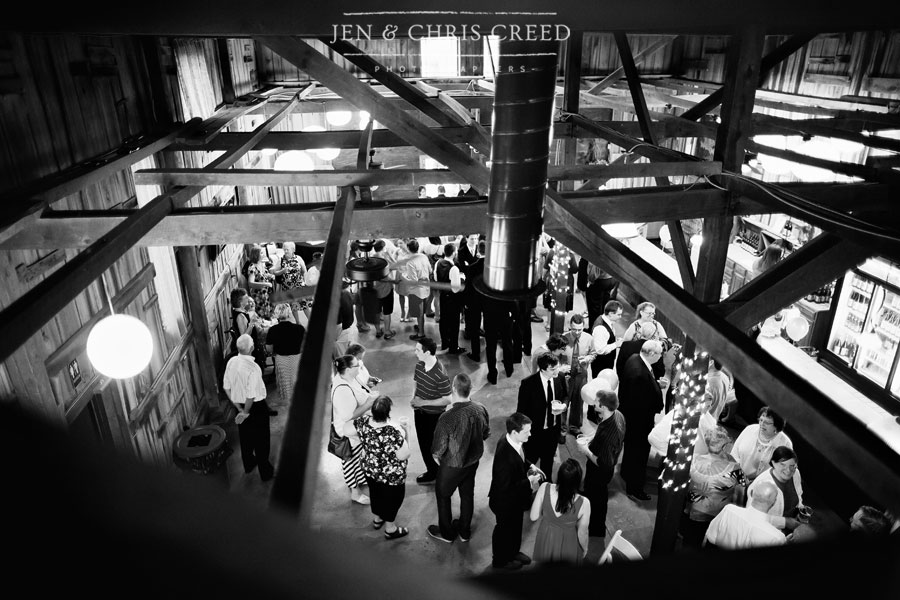 barn wedding reception