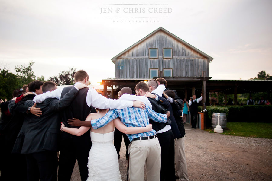 fraternity traditions at wedding