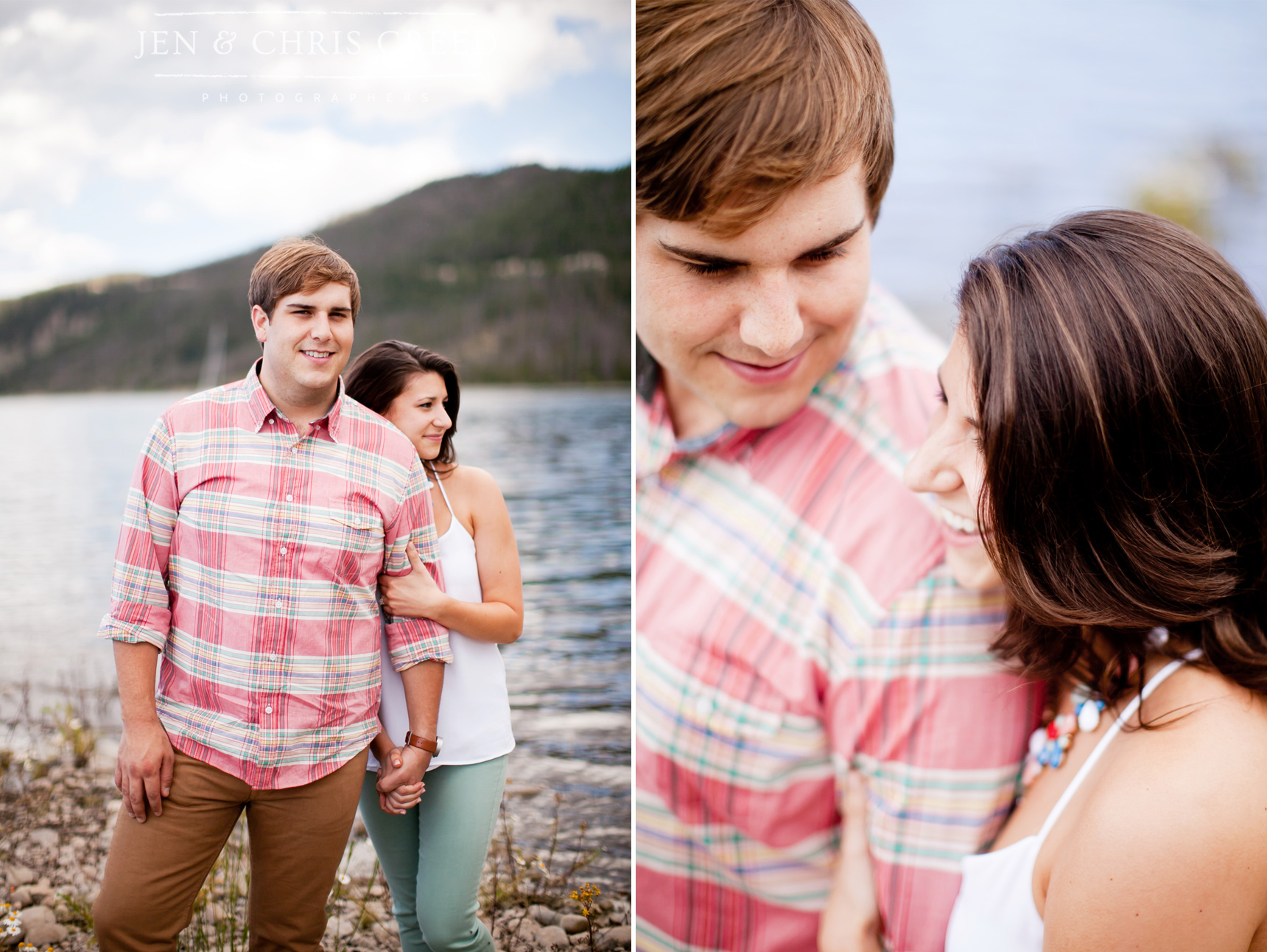 mountain engagement photos