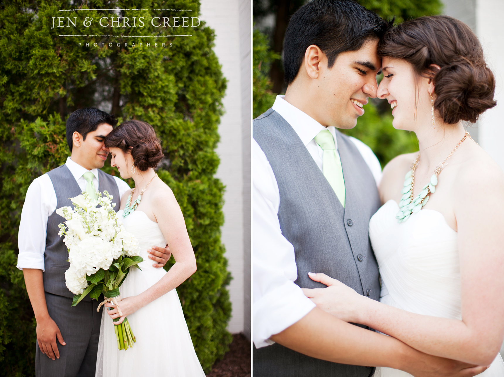 bride and groom portraits