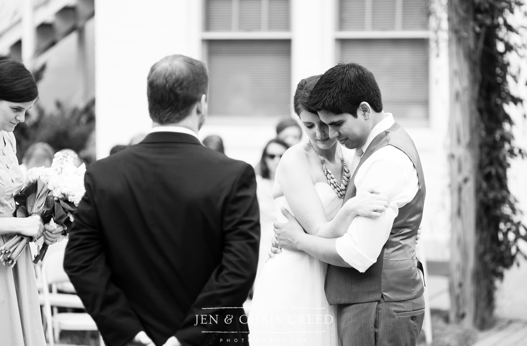 emotional wedding ceremony