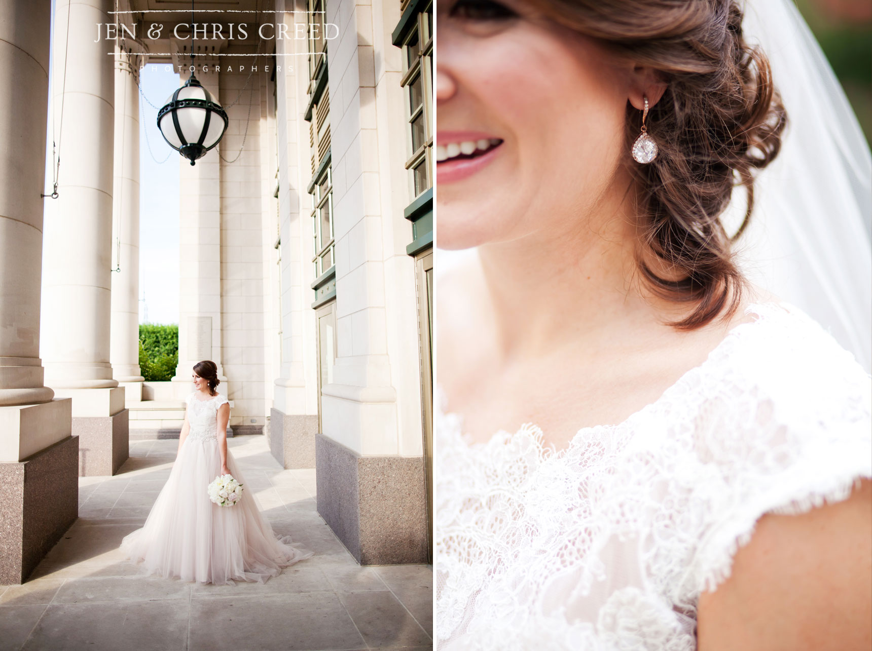 lace wedding gown