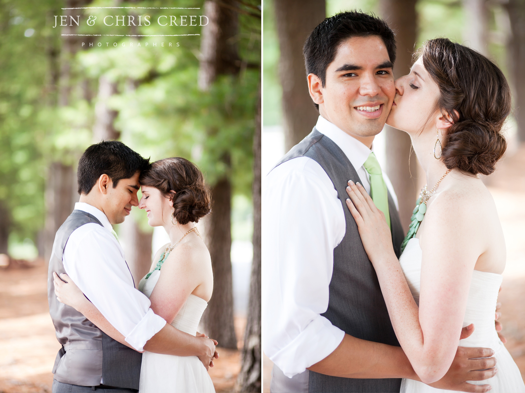 outdoor bride and groom photos