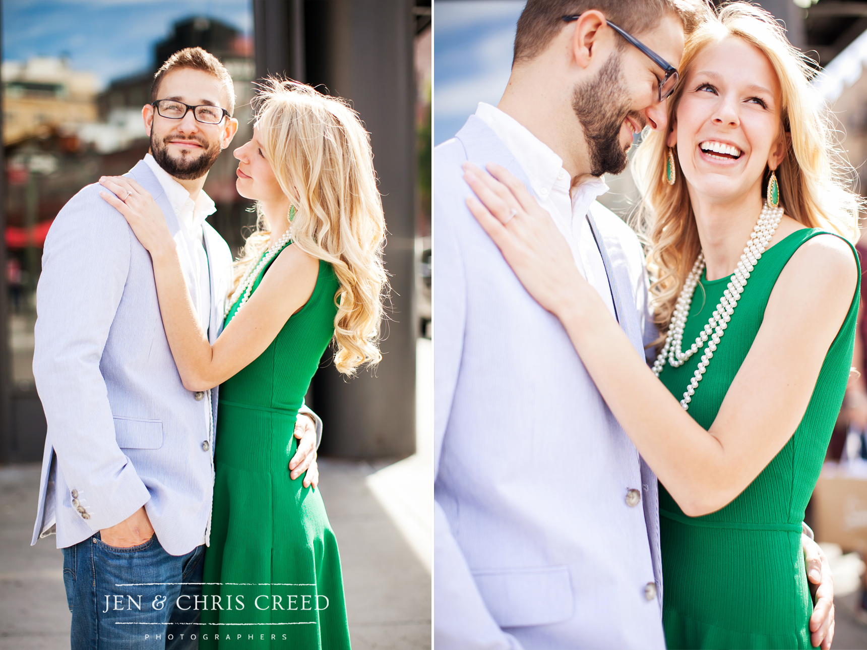 engagement photos in NYC
