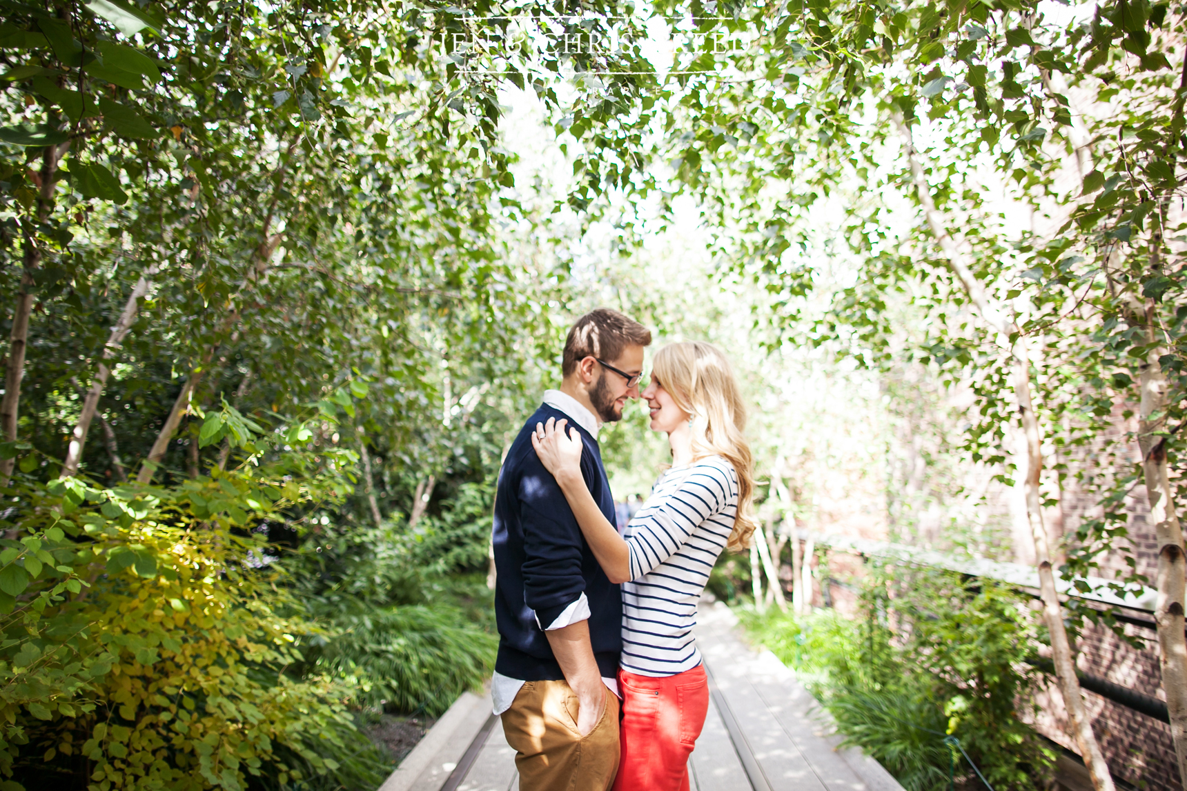 High Line engagement photos