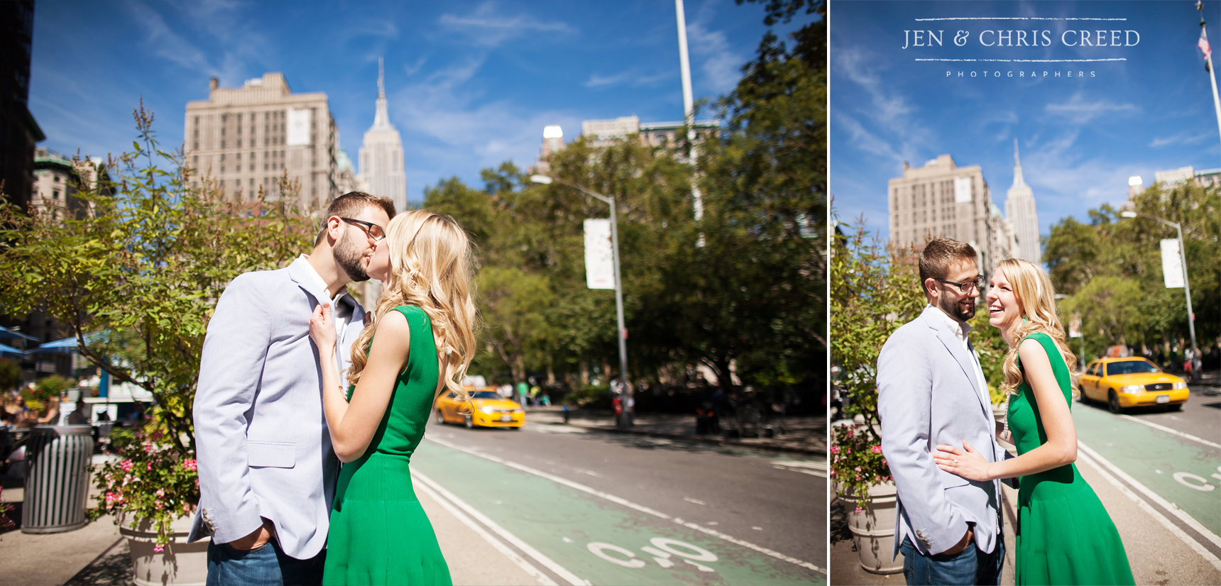 NYC engagement session