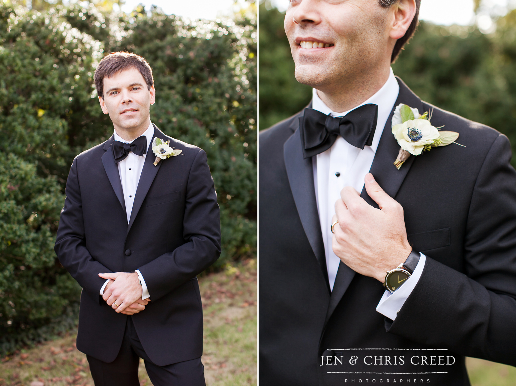 groom at Cheekwood in Nashville