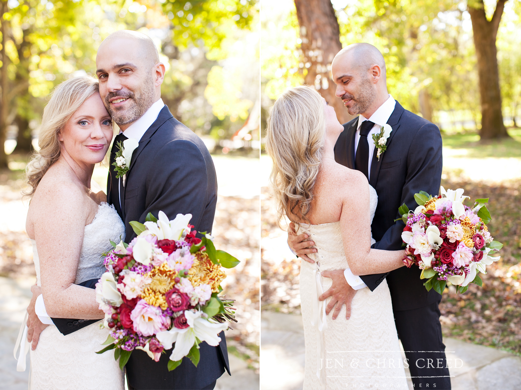 classic wedding portraits