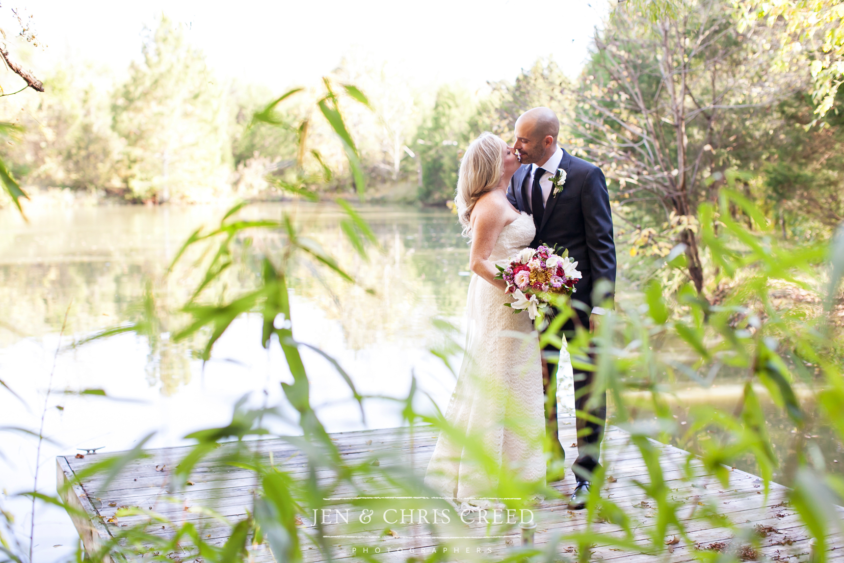 waterfront wedding