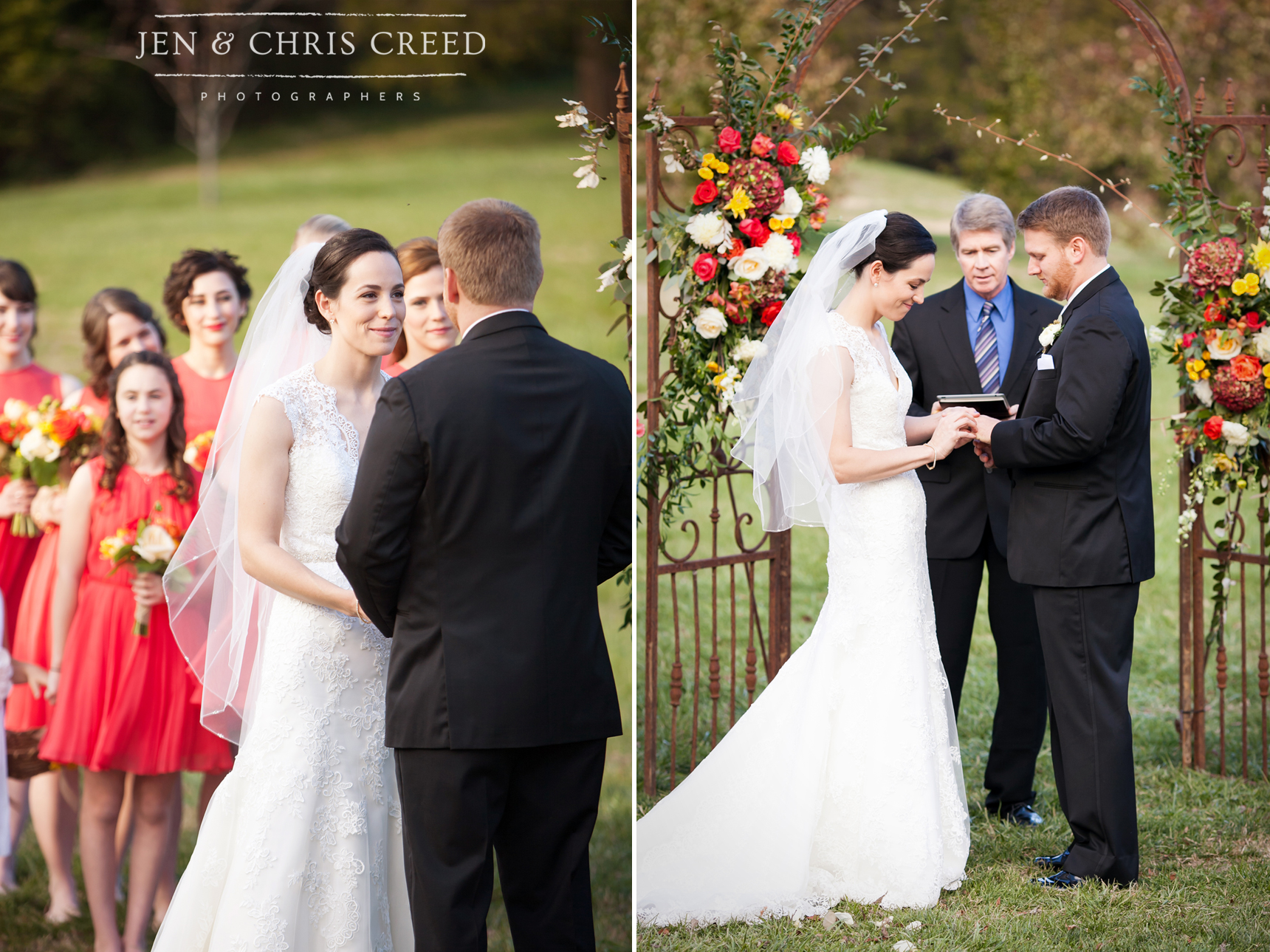 exchange of wedding rings