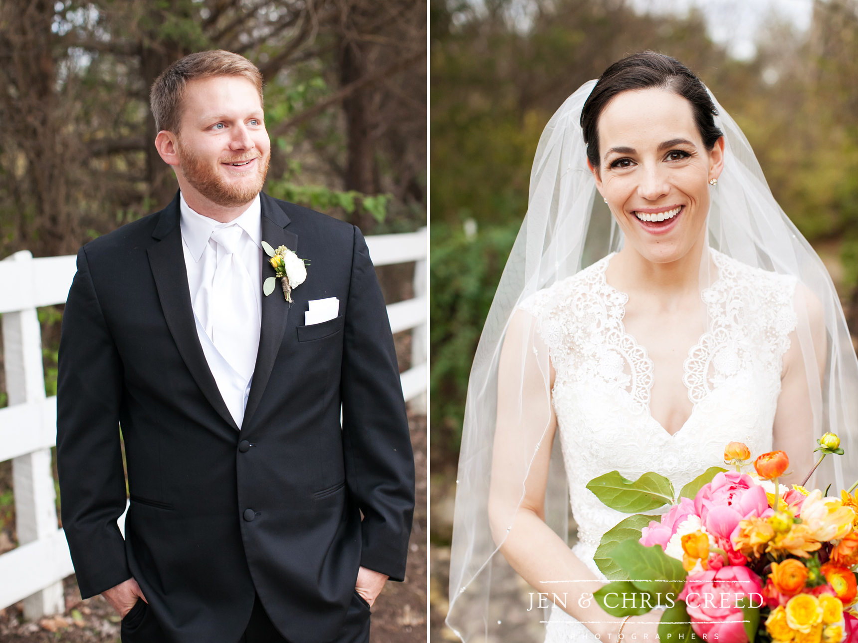 natural bridal portraits