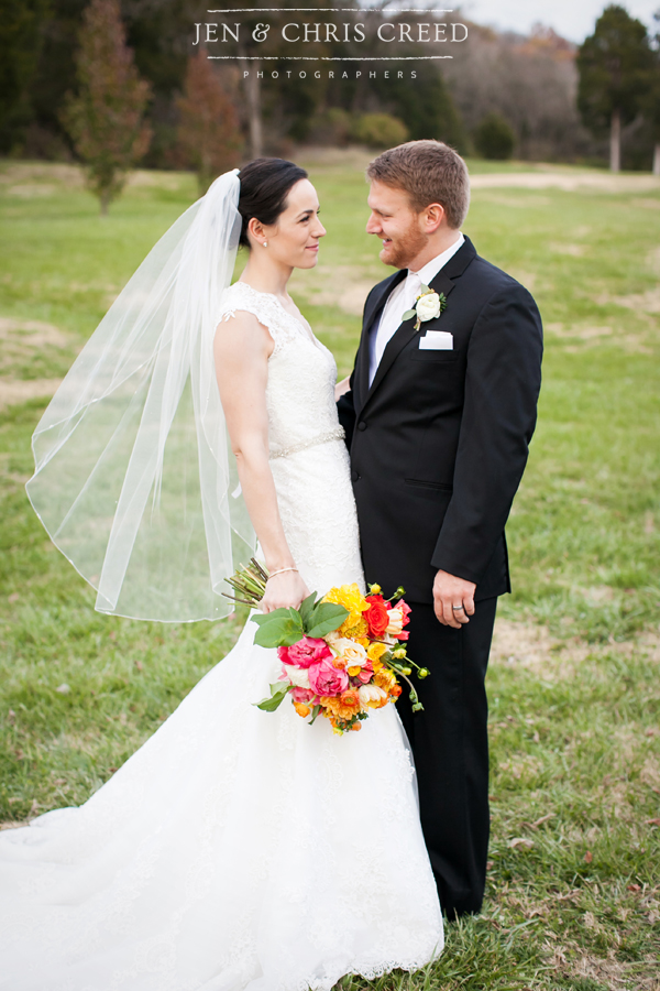 relaxed wedding portraits