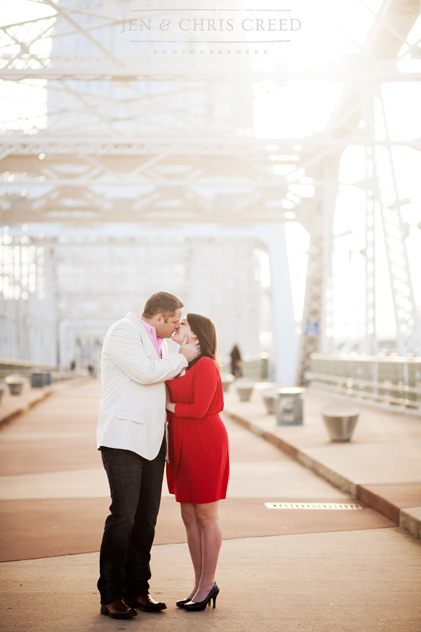 downtown Nashville engagement photos