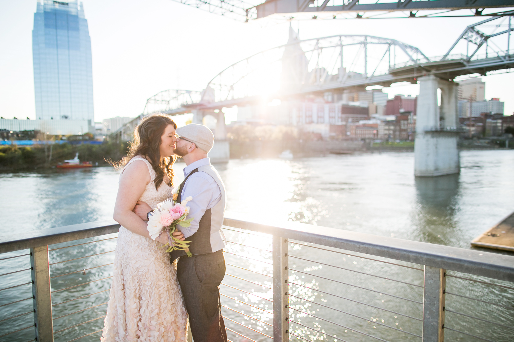 downtown Nashville wedding photos