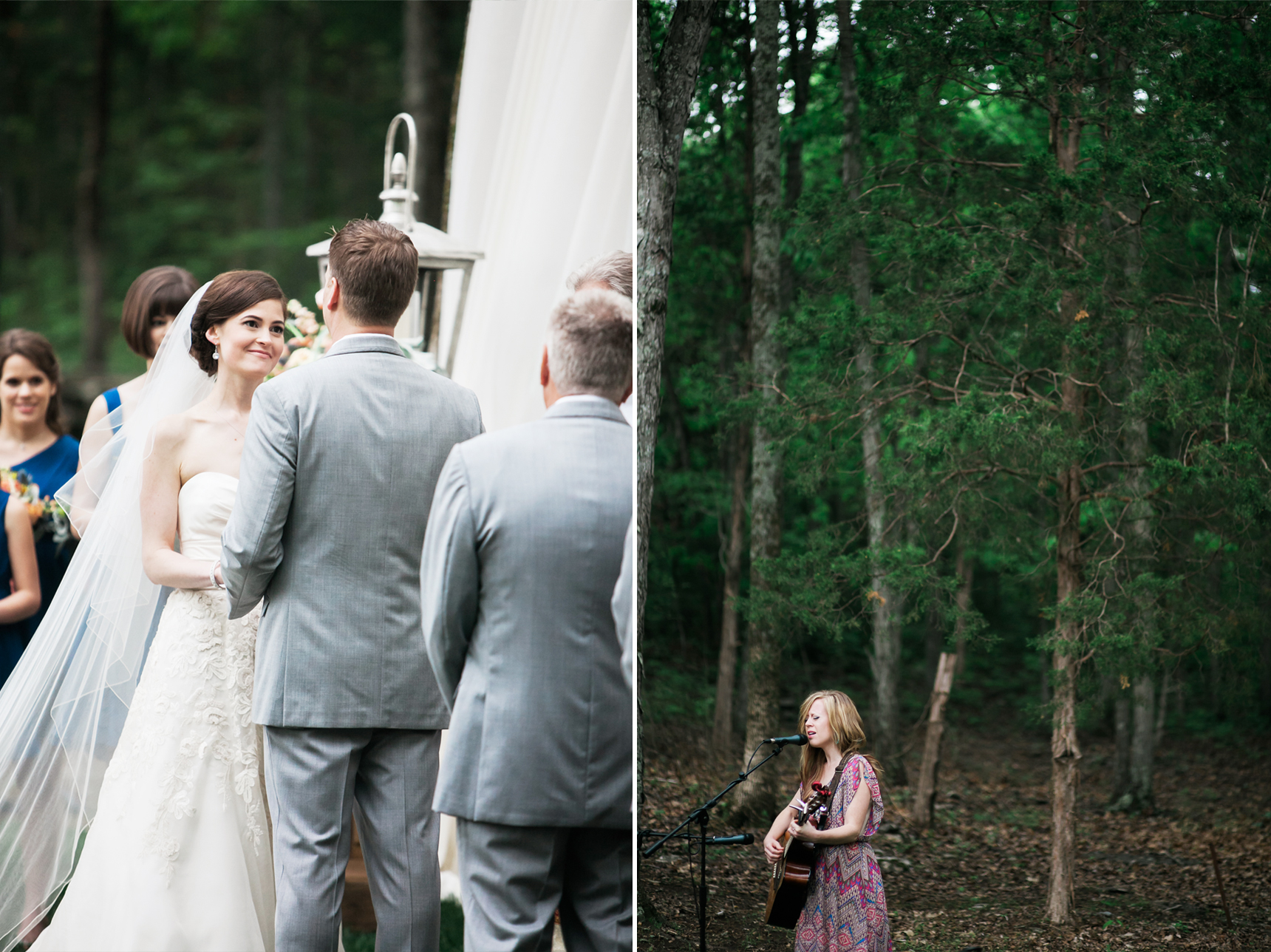 guitarist at wedding ceremony