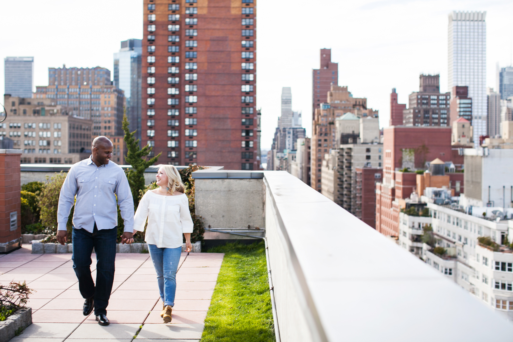 midtown NYC rooftop photos