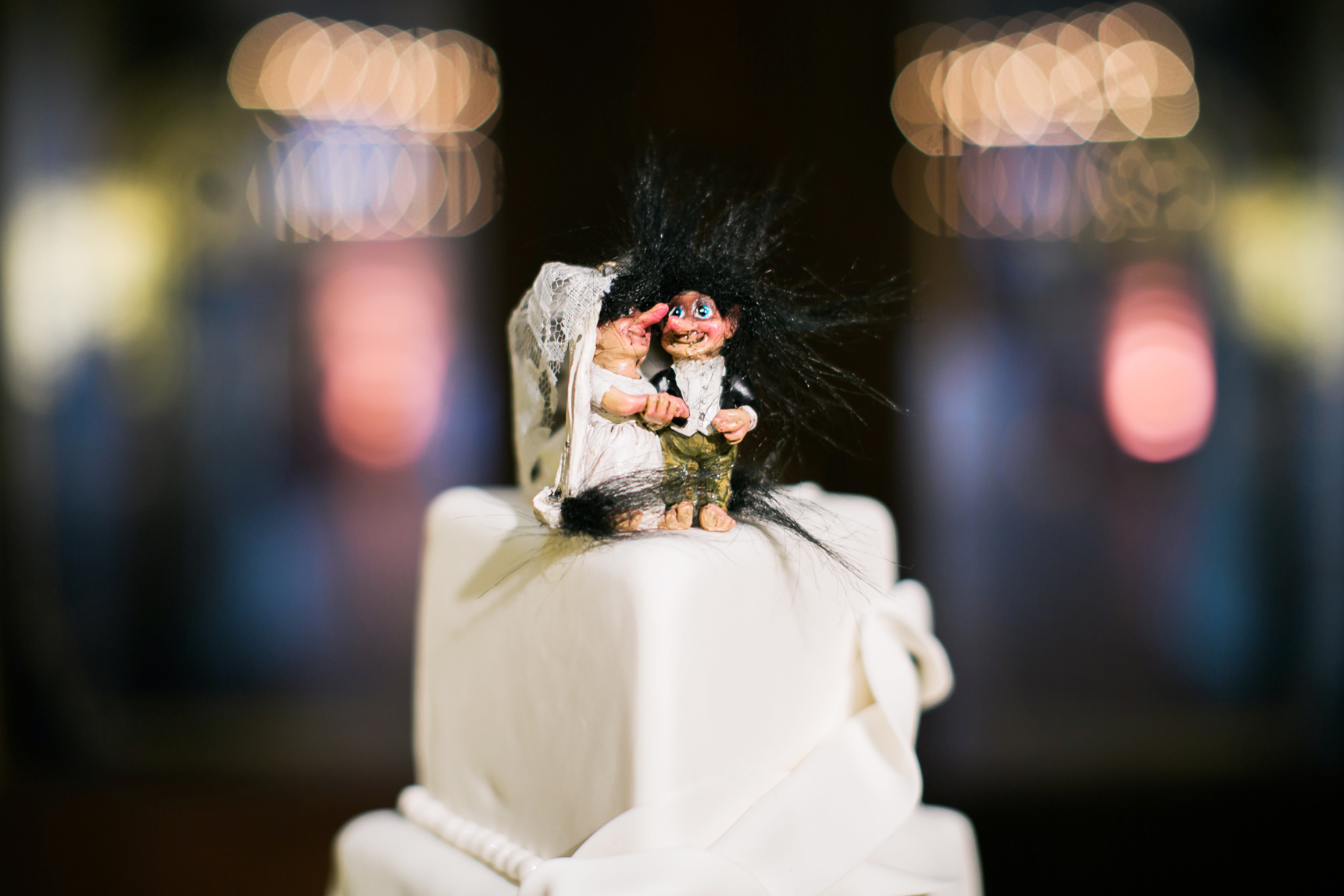 Icelandic trolls cake topper