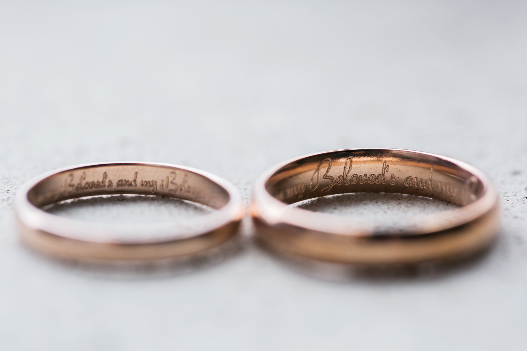 engraved wedding bands