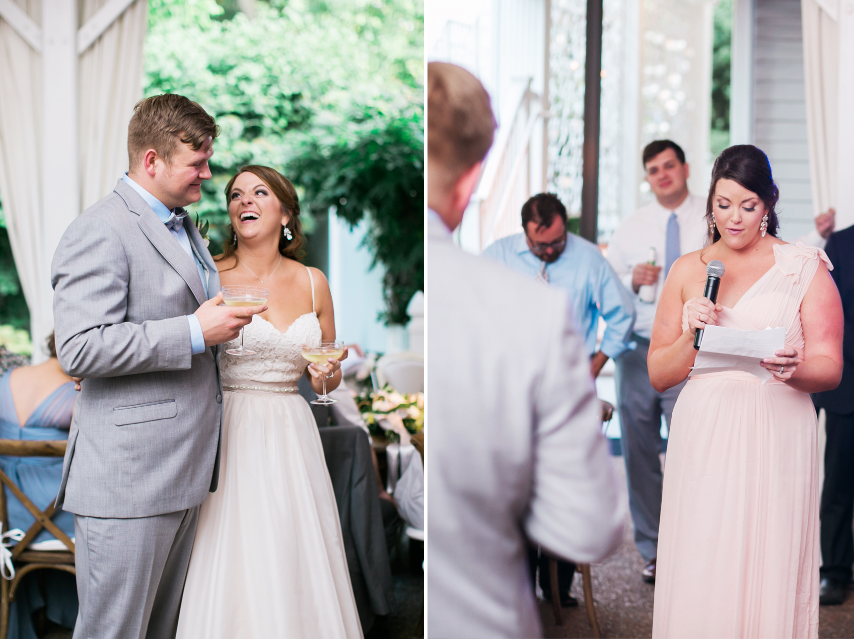 Maid of honor toast