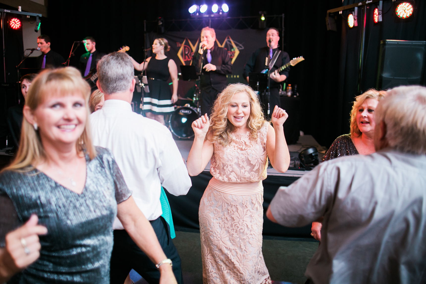 Mother of the bride dancing