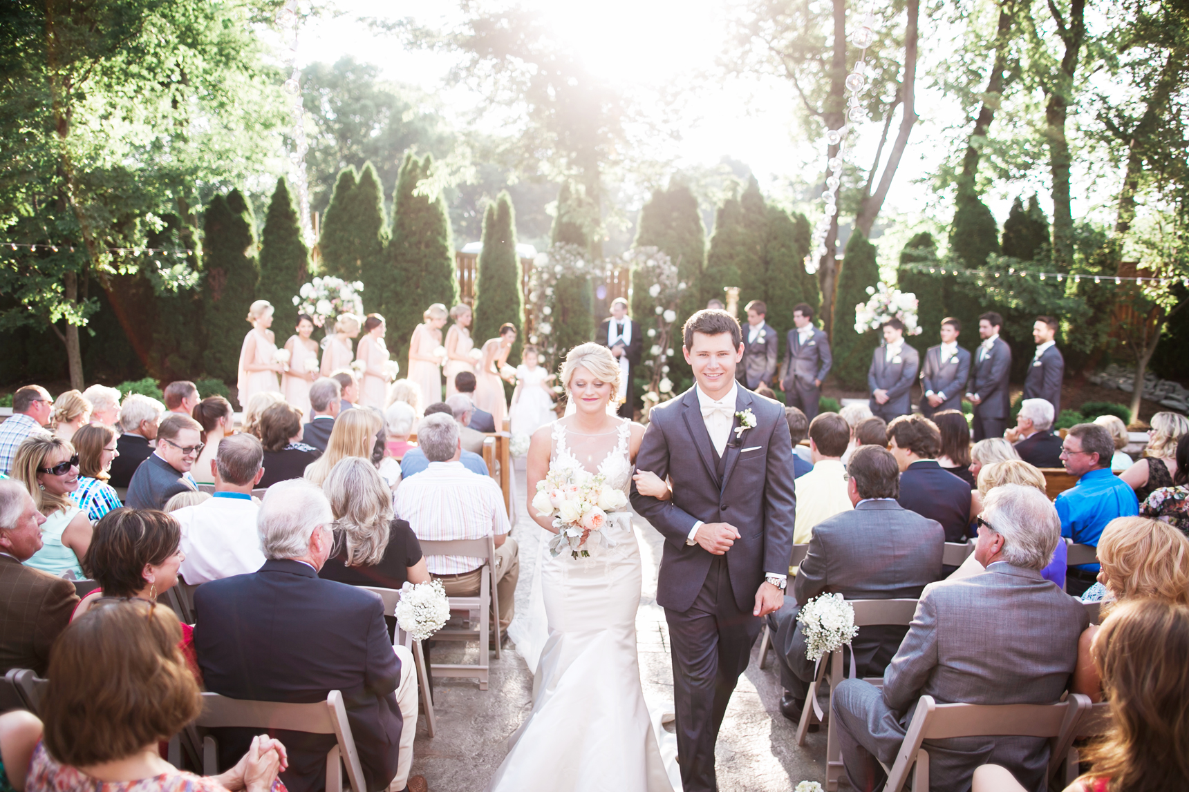 Outdoor wedding in Nashville