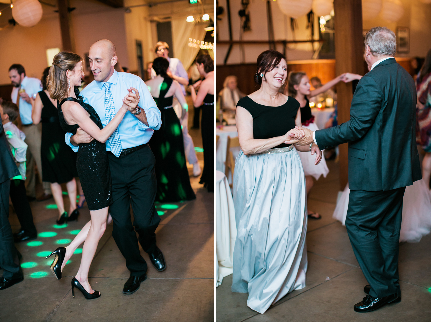 Mother of the groom dancing