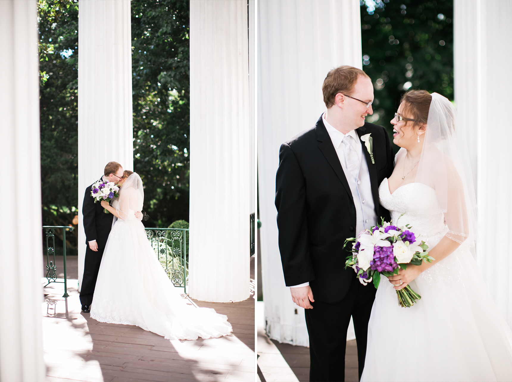 Southern mansion wedding