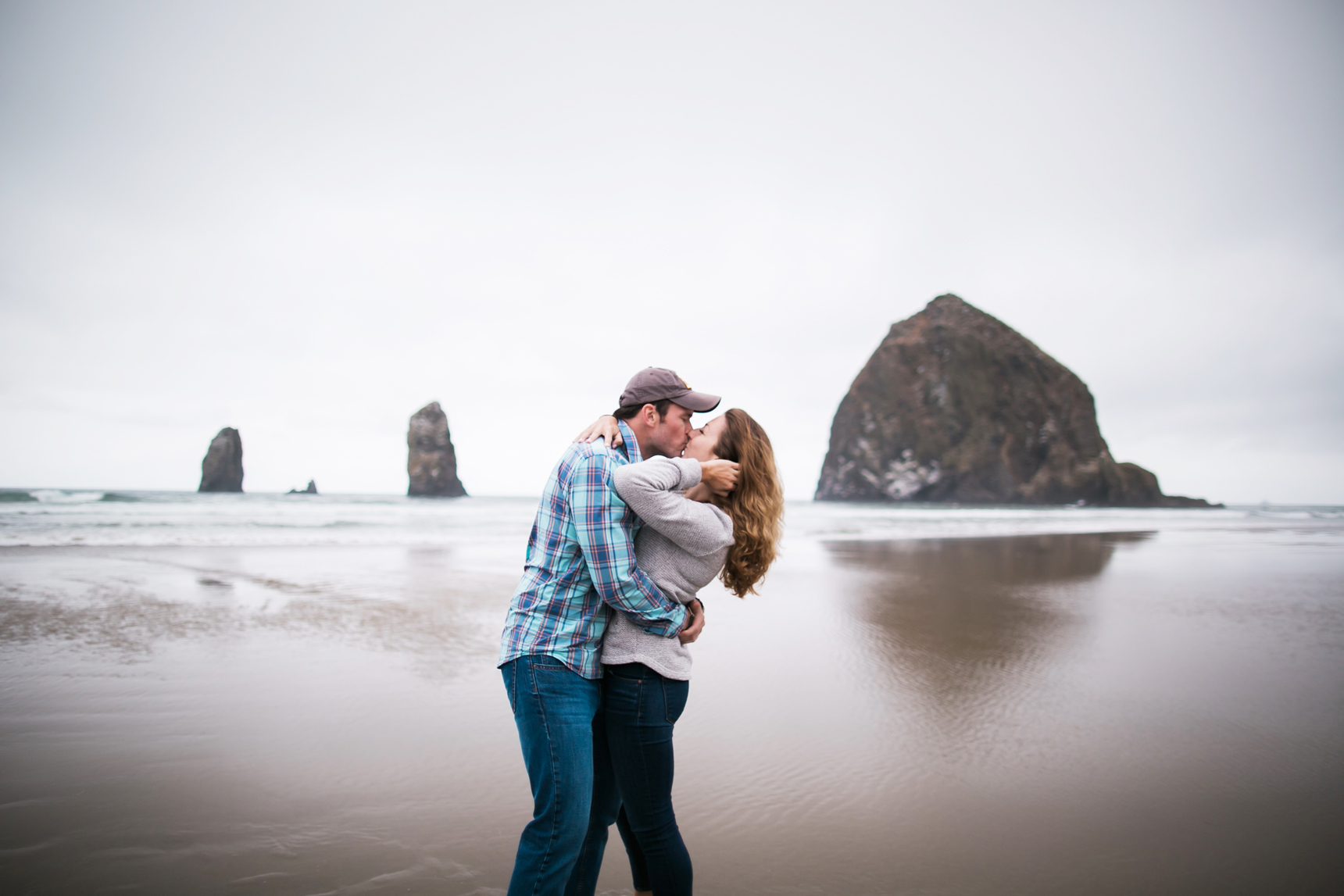 Cannon Beach engagement session