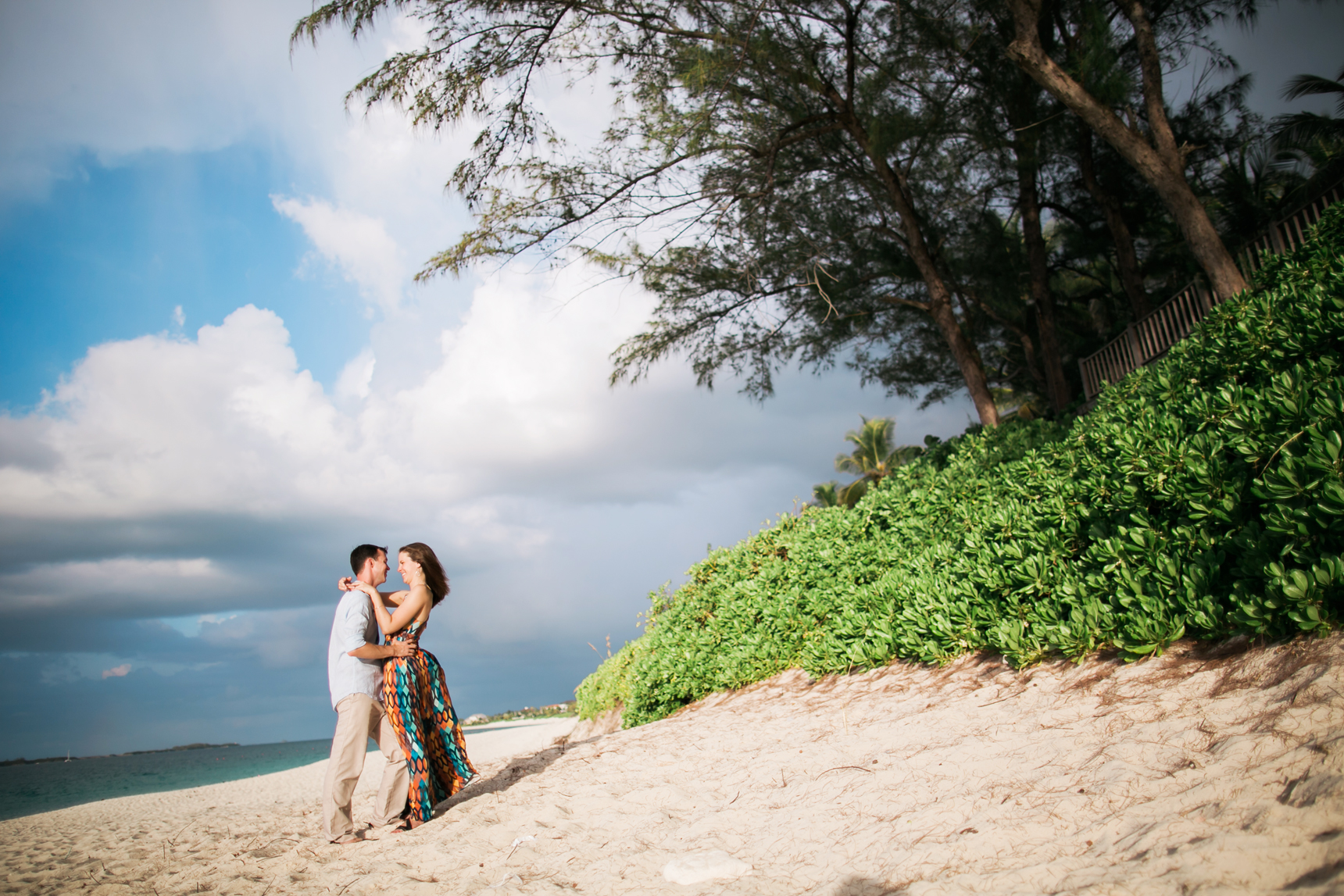 Bahamas adventure engagement session