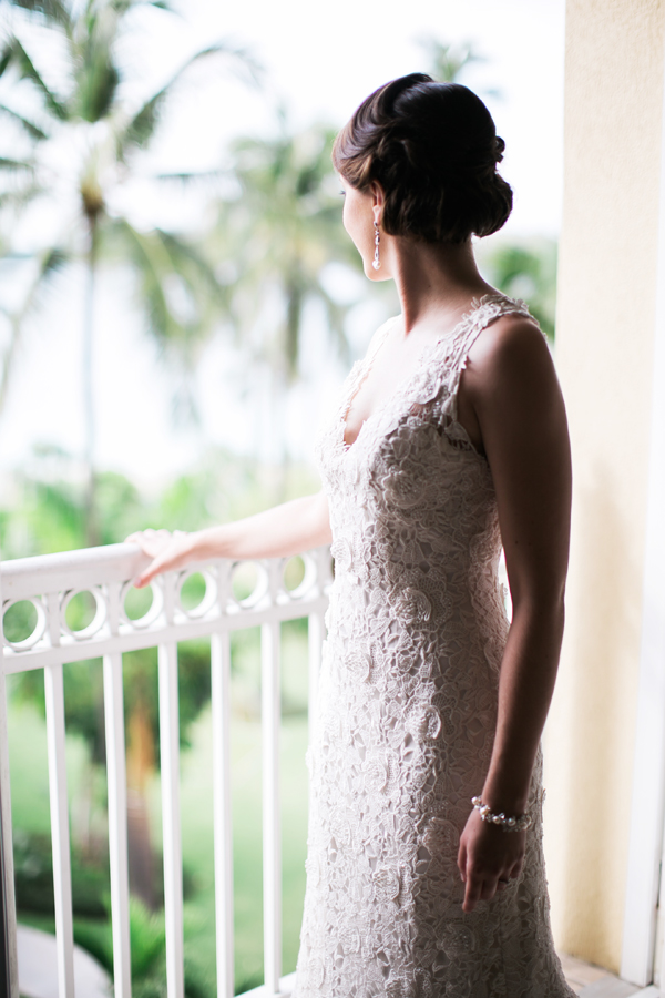 Destination bridal portrait