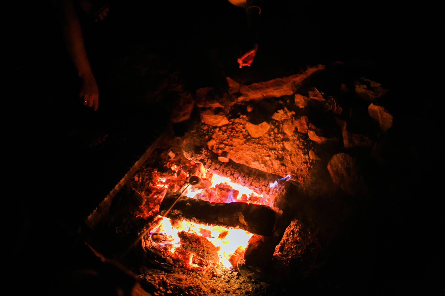 Smores over fire