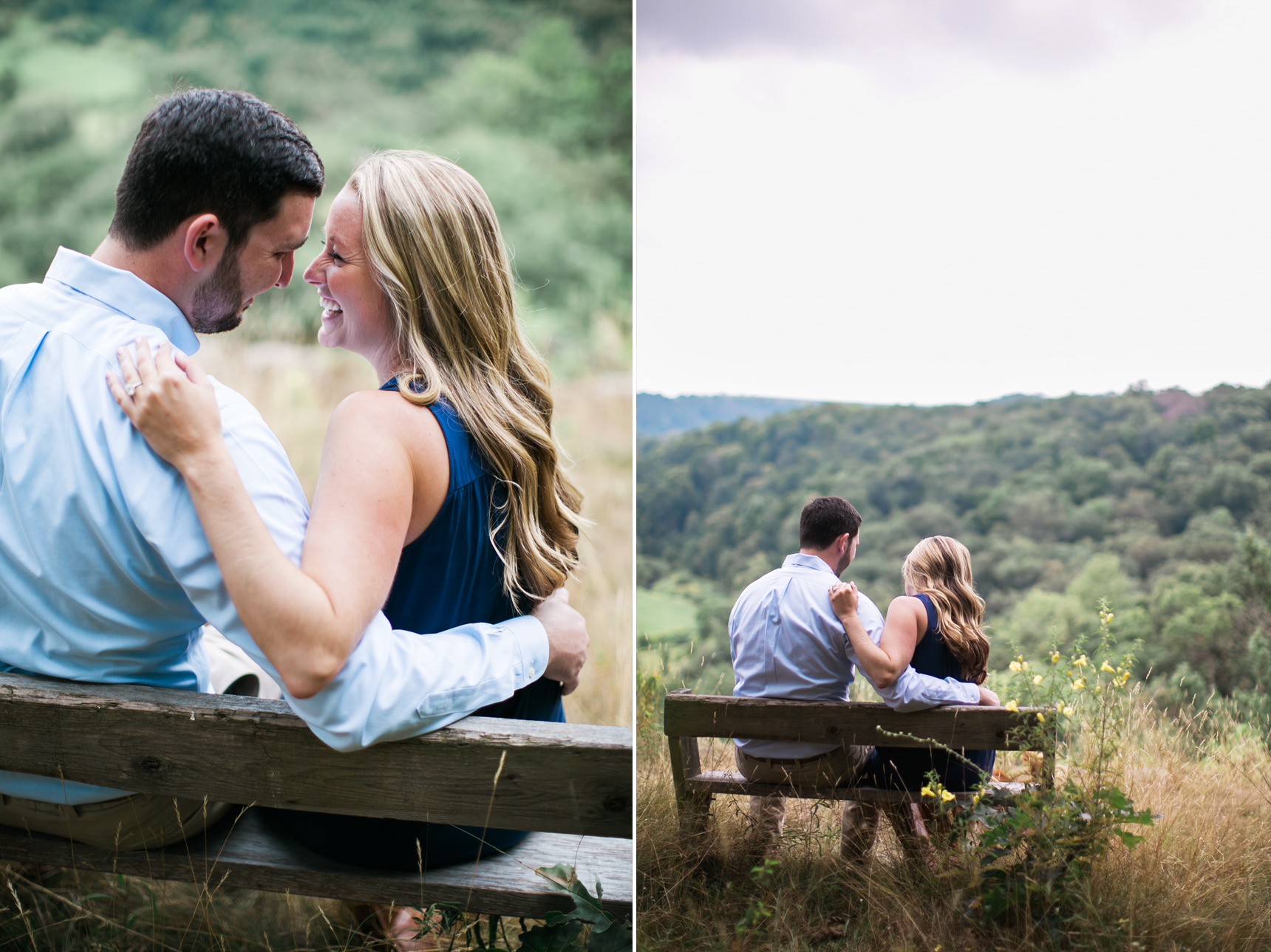 Wisconsin sunset engagement