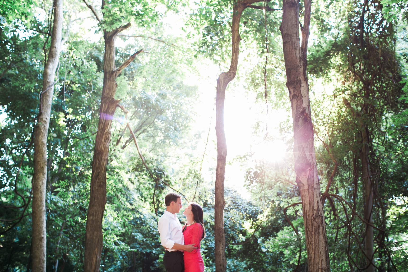 Adventure engagement photos