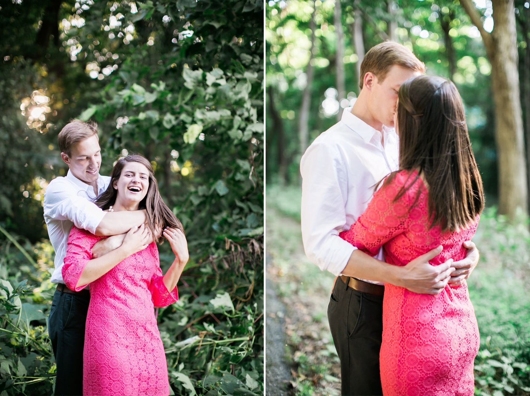 Nashville sunset engagement