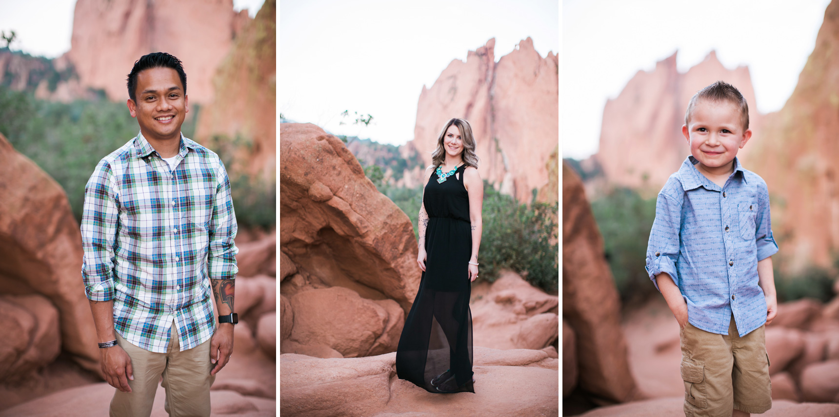 Portraits at Garden of the Gods