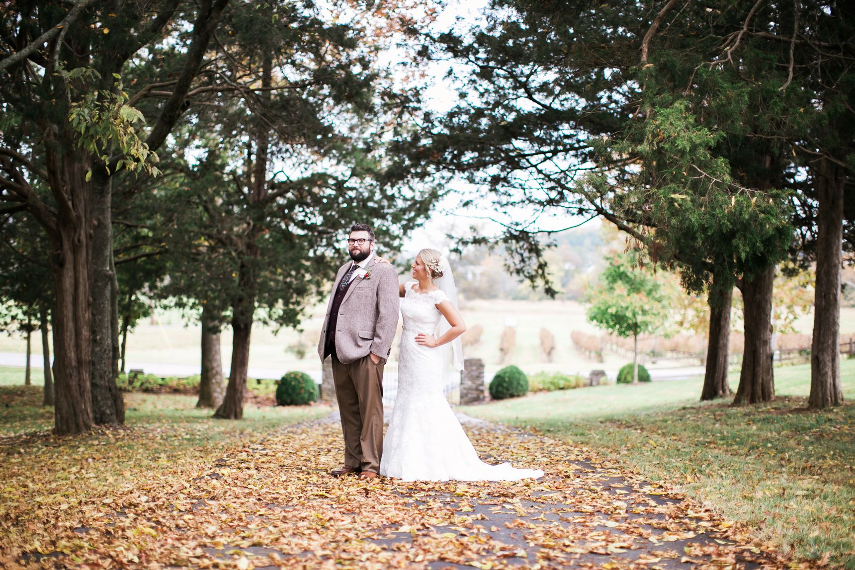 Fall wedding in Tennessee